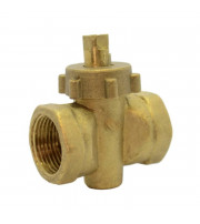 Кран пробковый латунный Ду10 10б9бк пробно-спускной с прямым спуском Кран пробковый латунный Ду10 10б9бк пробно-спускной с прямым спуском
